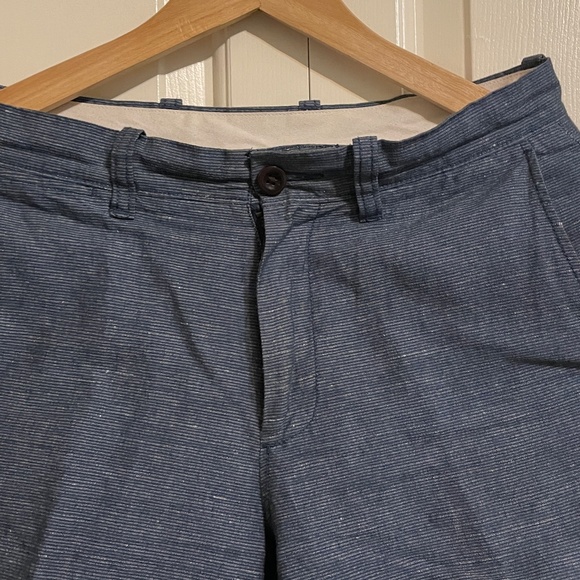 J Crew Irish Linen Blue Pants - 29 x 32 - Picture 1 of 6